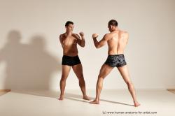 Fighting reference poses of Norbert & Radan